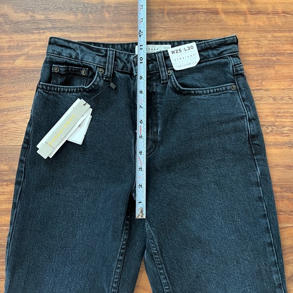 NWT TOPSHOP cropped length jeans 25 - Picture 3 of 9